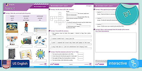 ESL Curriculum (US-English Version) Level 6 Lesson 11 Interactive ...