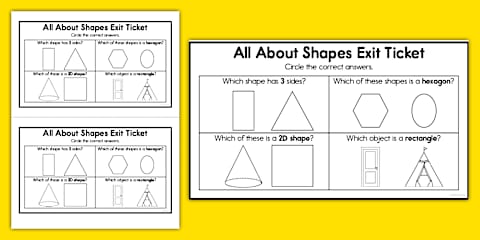 Kindergarten Context Clues Exit Ticket