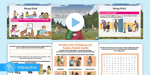 Random Acts of Kindness 5-7 Home Learning Pack