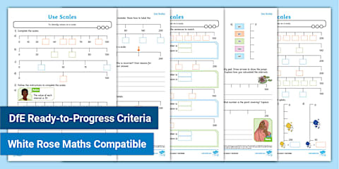LKS2 Maths Reading Scales Challenge Cards