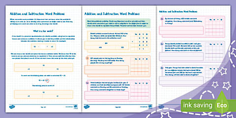 Maths Problem-Solving with Bar Models Activity Sheets (Ages 6 - 7)