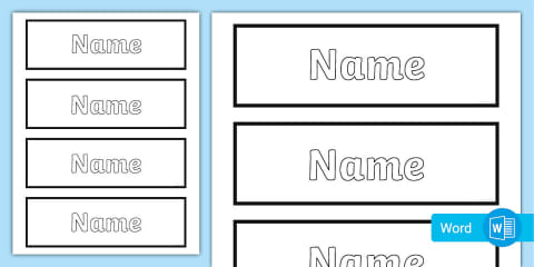 Name Draw Form Template.pdf Pencil Control Name Writing Cards