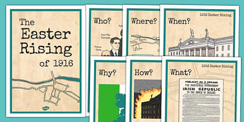 1916 Easter Rising Timeline Sheets