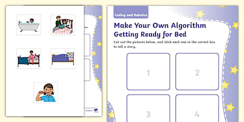 Grade R Coding and Robotics - Term 2 - Coding Worksheet :Step-by-step ...