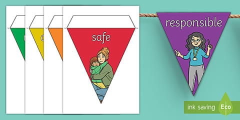 Wellbeing Indicators SHANARRI Display Cards