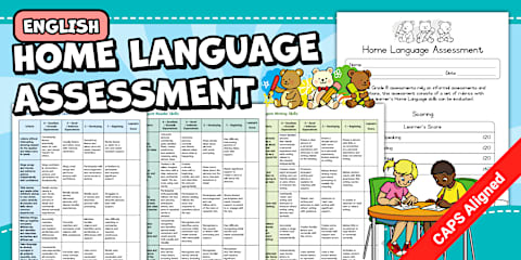 Grade 3 English Home Language - Term 4 Assessment - Comprehension