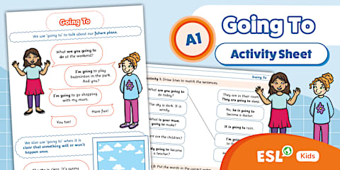 ESL The Future: Going to PPT Lesson [Teens, A1-A2]