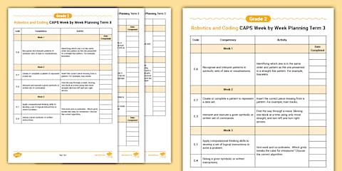 Teacher Robotics and Coding - Grade 3 Term 2 - Booklet: Teacher ...