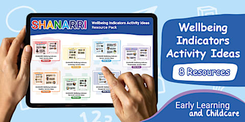 Second Level Safe Wellbeing Indicator Flap Book