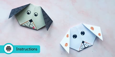 Origami Dog Craft Video Tutorial | Origami For Kids