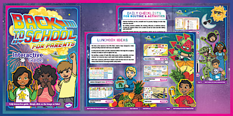 Preschool Interactive How-to Guide for Back to School for Teachers