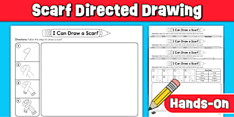 Bunny Directed Drawing | Printable Draw and Write Worksheets