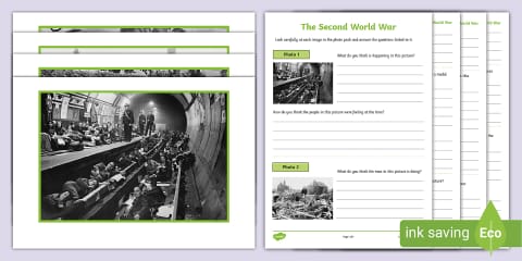World War Two Timeline Cards