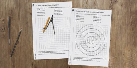 Circuler Pattern Practice Drawing 5 and 7 Circle Patterns Numeracy Worksheets