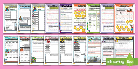 KS1 Writing Super Sentences Printable Worksheet Pack
