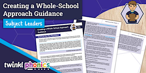 Twinkl Phonics Subject Leaders: Target Group Action Plan Template and ...