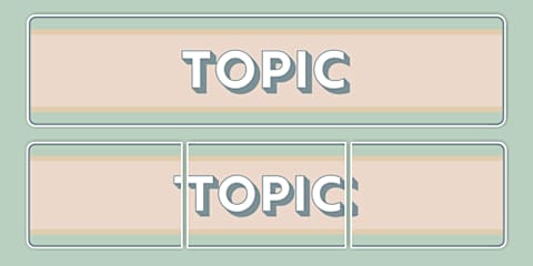 3D Effect Themed Editable Poster