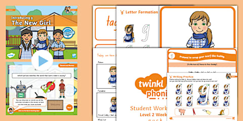 Twinkl Phonics 'i', 'n', 'm', 'd' - Level 2 Week 2 Lesson Plan