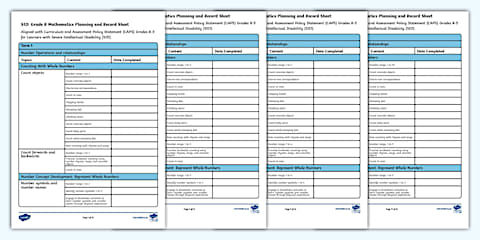Gr 1 - 5 SID Communication Skills - Baseline Assessment Rubric (CAPS ...
