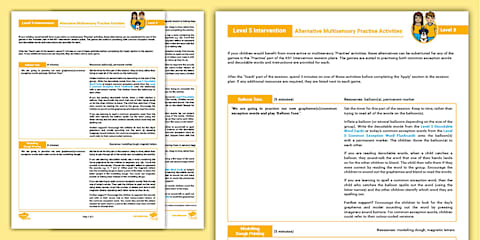 KS1 Level 5 Intervention - Overview
