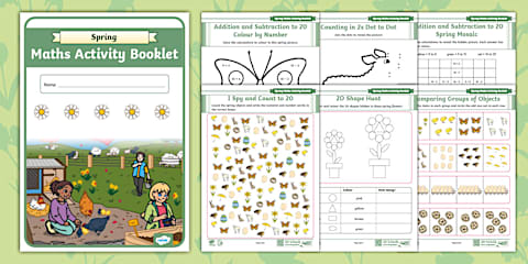 Year 1 Spring Maths Home Learning Activity Booklet