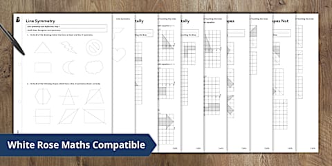 Lines of Symmetry - Symmetrical Patterns