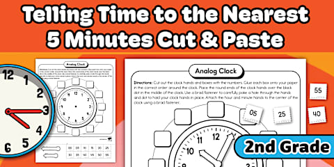 Third Grade Elapsed Time Matching Worksheet