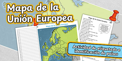 Actividad: haz una infografía sobre la Unión Europea