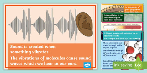 Sound Scientific Vocabulary Cards