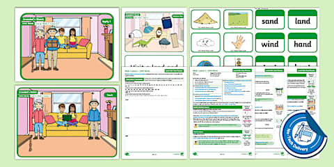 CVCC Words - Level 4 Week 1 Phonics Workbook