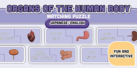 Simple Actions Charades Game Cards (Japanese/English)