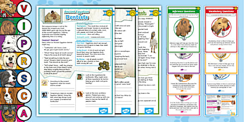 Year 4 Reading Revision Activity Mat Pack 4