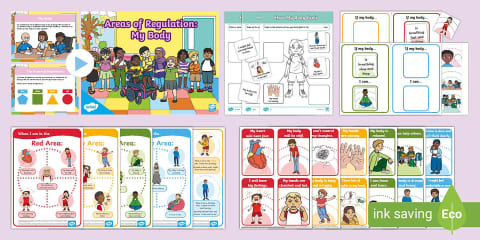 Areas of Self-Regulation: My Body Older Learners Resource Pack