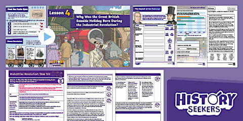 History Seekers: UKS2: Industrial Revolution Lesson 1 Causes and ...