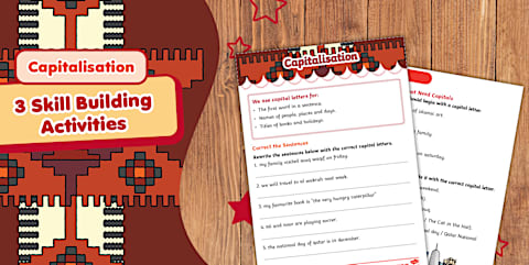 Capitalisation Activity Sheet