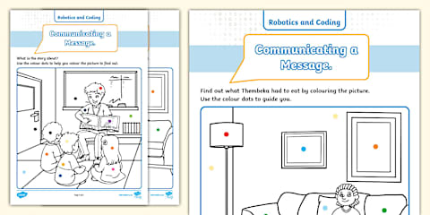 Grade R Robotics and Coding - Term 4- Digital Concepts- Using Codes ...