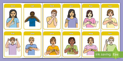 British Sign Language Pride Flashcards Older Learners