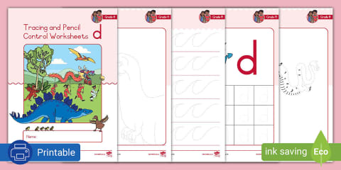 Grade R Letter C Grade R English -Phonics - Tracing and Pencil Control - Worksheet ...
