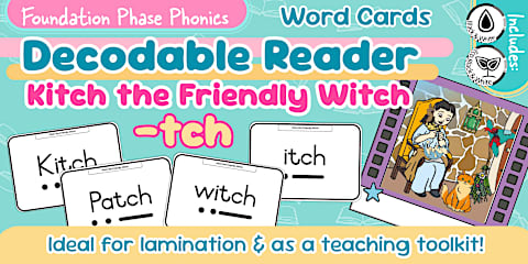 Foundation Phase Phonics - ph Decodable Reader - Mini Book (CAPS Aligned)