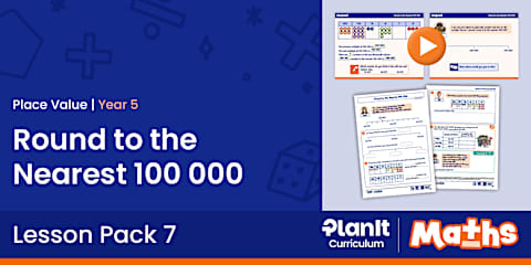 NPV5–8: Round to the Nearest 10 000 | Place Value | Maths | Year 5