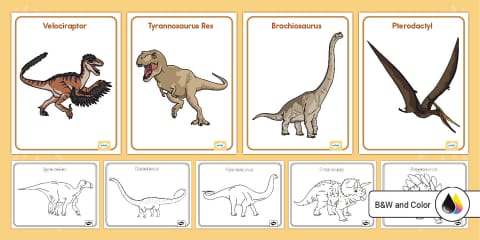 All About Dinosaurs PowerPoint & Google Slides for K-2nd Grade