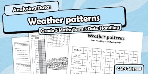 Grade 5 Maths - Data Handling - Worksheet: Interpret Pie Chart Data ...