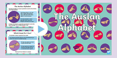 Auslan Alphabet Fingerspelling Activity Booklet