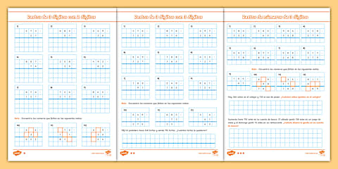 Guía de Trabajo: Sumas con números de 3 dígitos - Con reserva