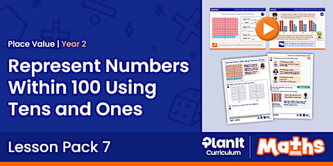 NPV2–6: Represent Numbers within 100 By Counting Tens and Ones | Place ...
