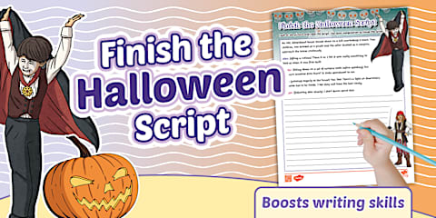 Finish the Haunted House For Sale Script Worksheet