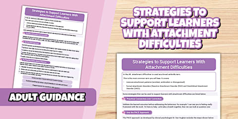 Supporting a Child with Attachment Disorder - A Guide for Parents