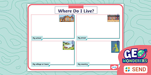 Geography: Our School: Where Do I Live? Year 1 Lesson Pack 1