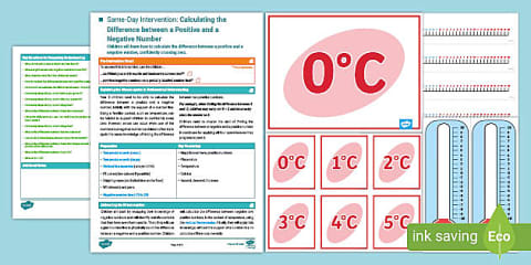 Year 5 Maths Same-Day Intervention Plan: Counting On and Back in ...