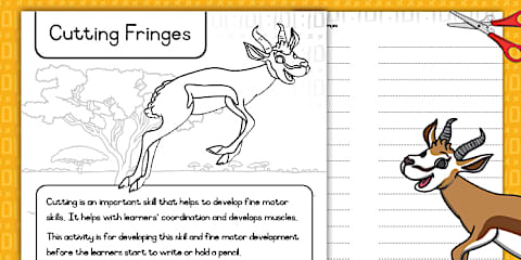 Grade R - English - Writing- Worksheet: Role Play